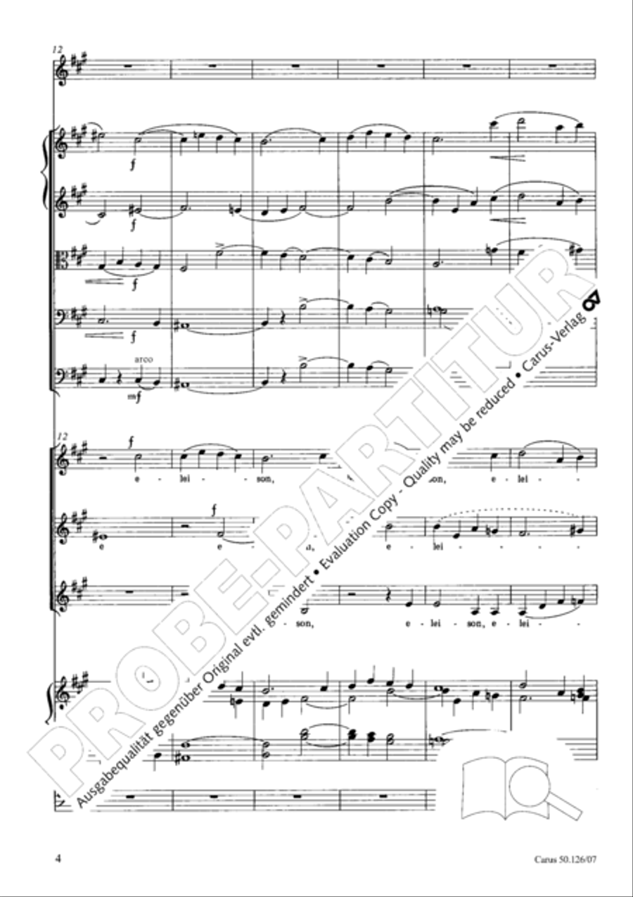 Mass in A major Mass in A major SSA scores gallery preview page 17
