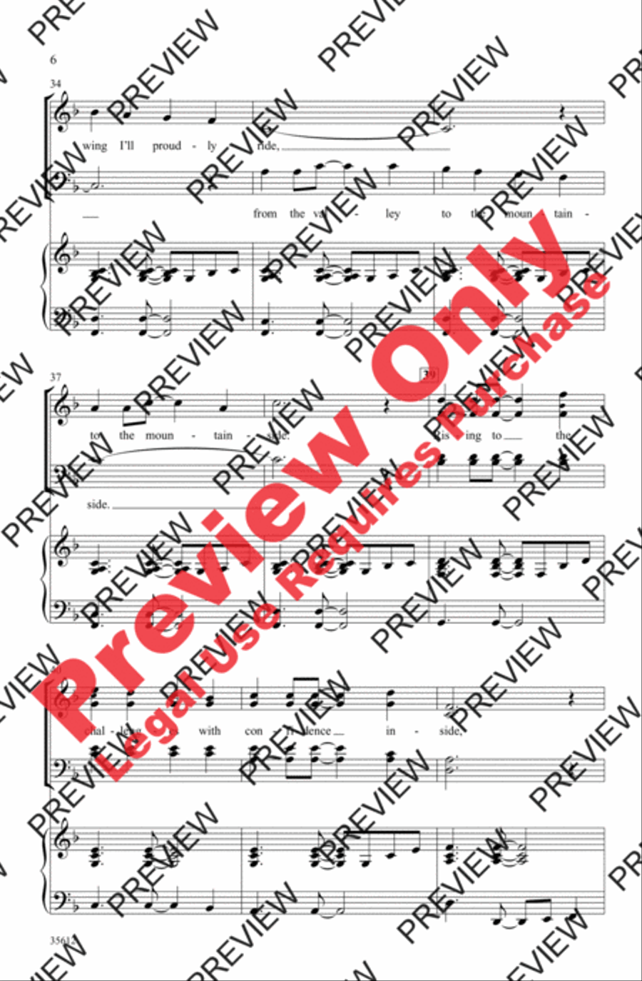 On an Eagle's Wing On an Eagle's Wing 4-Part scores gallery preview page 17