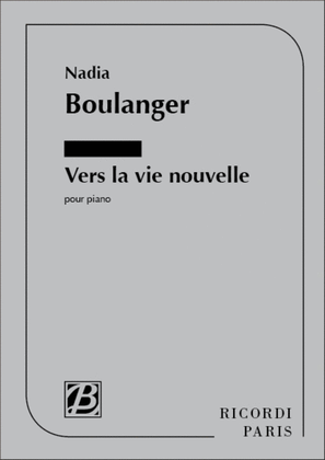 Book cover for Vers La Vie Nouvelle