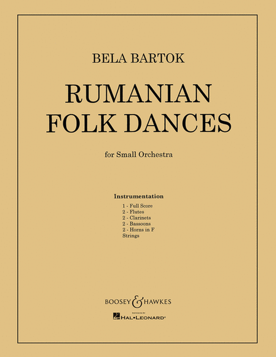 Rumanian Folk Dances image number null