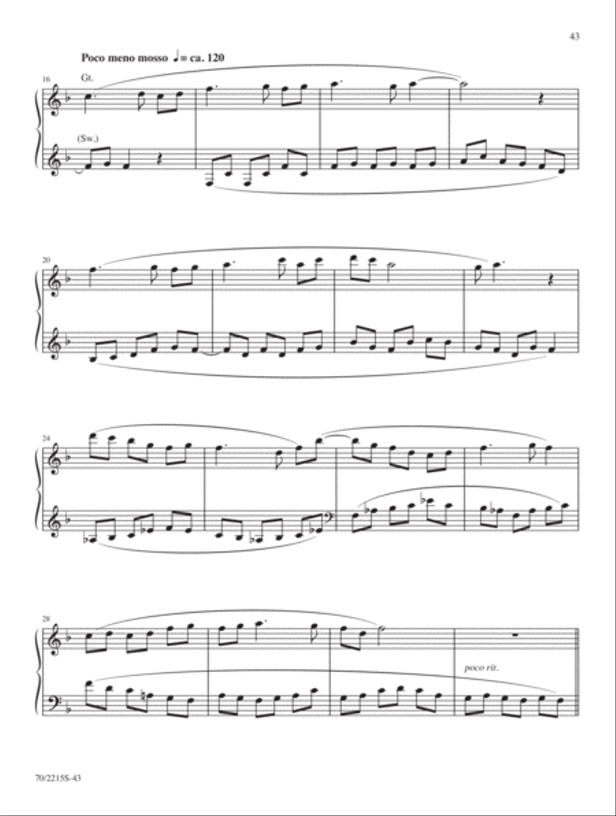 Journey to Wholeness Journey to Wholeness Organ Solo scores gallery preview page 14