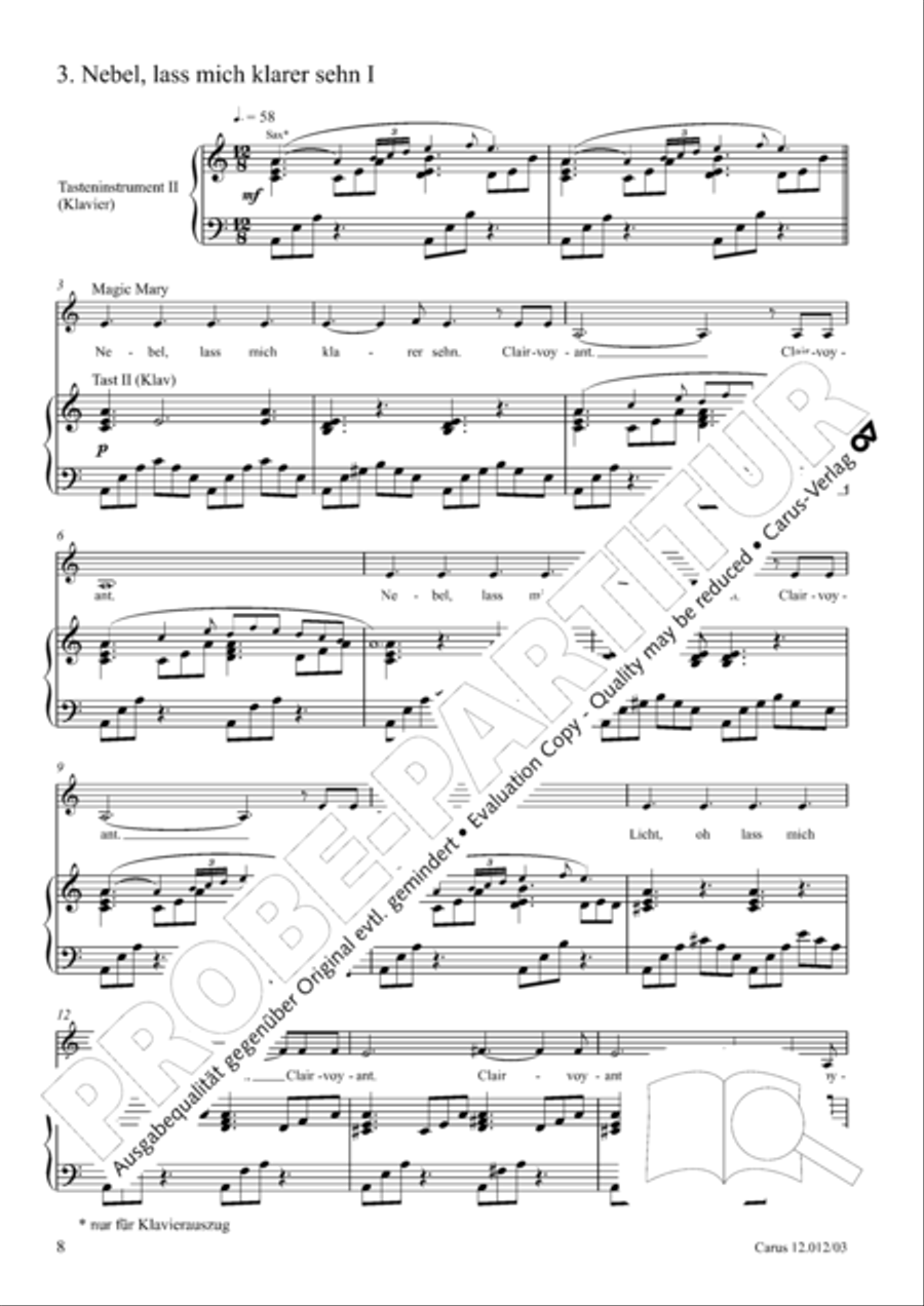 London Dreams 3-Part scores gallery preview page 9