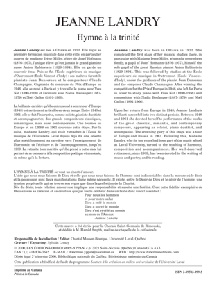 Hymne a la Trinite