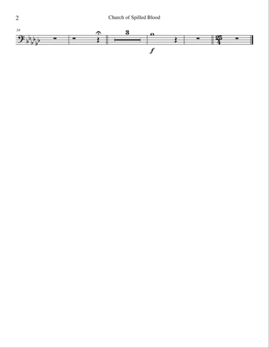 Church of the Savior on Spilled Blood Full Orchestra scores gallery preview page 6