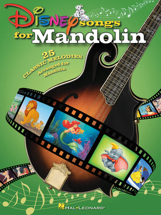 Book cover for Disney Songs for Mandolin