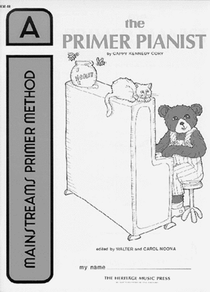 Book cover for Mainstreams - The Primer Pianist A