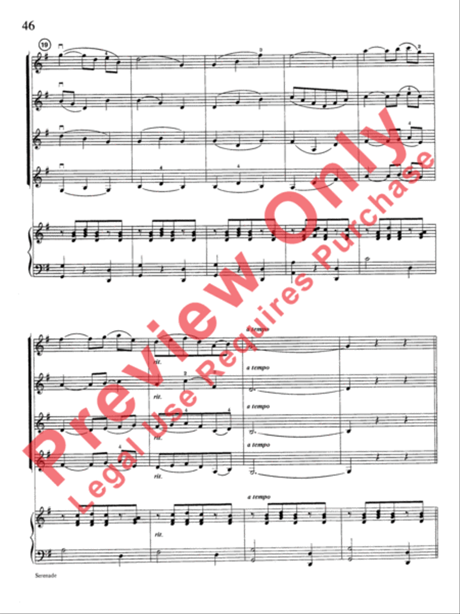 Highland/Etling Violin Quartet Series: Book 2