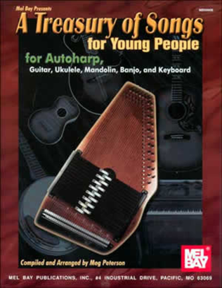 Book cover for A Treasury of Songs for Young People
