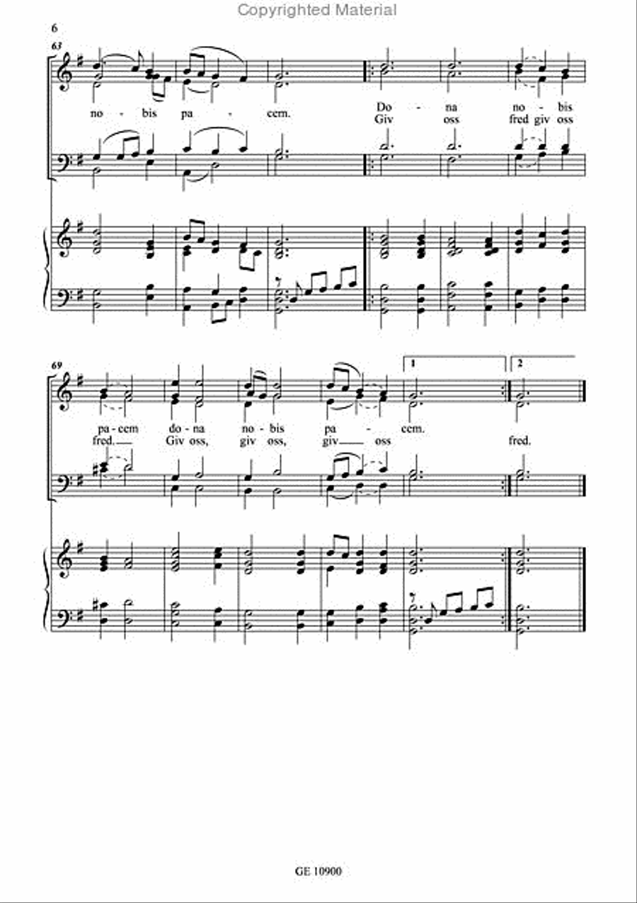 Grannlatar 2 4-Part scores gallery preview page 3