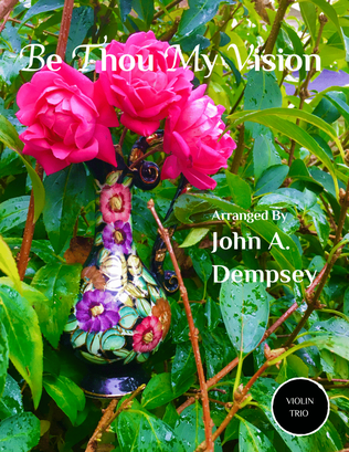 Book cover for Be Thou My Vision (Violin Trio)