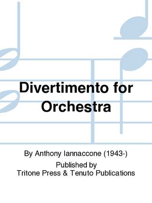Divertimento For Orchestra