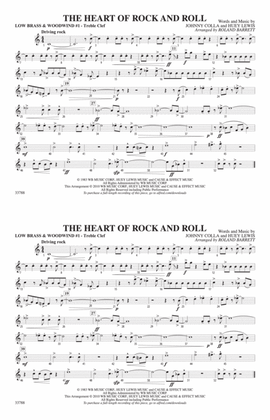 The Heart of Rock and Roll: Low Brass & Woodwinds #1 - Treble Clef
