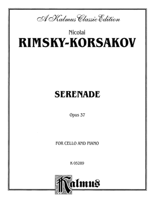 Book cover for Rimsky-Korsakov: Serenade, Op. 37