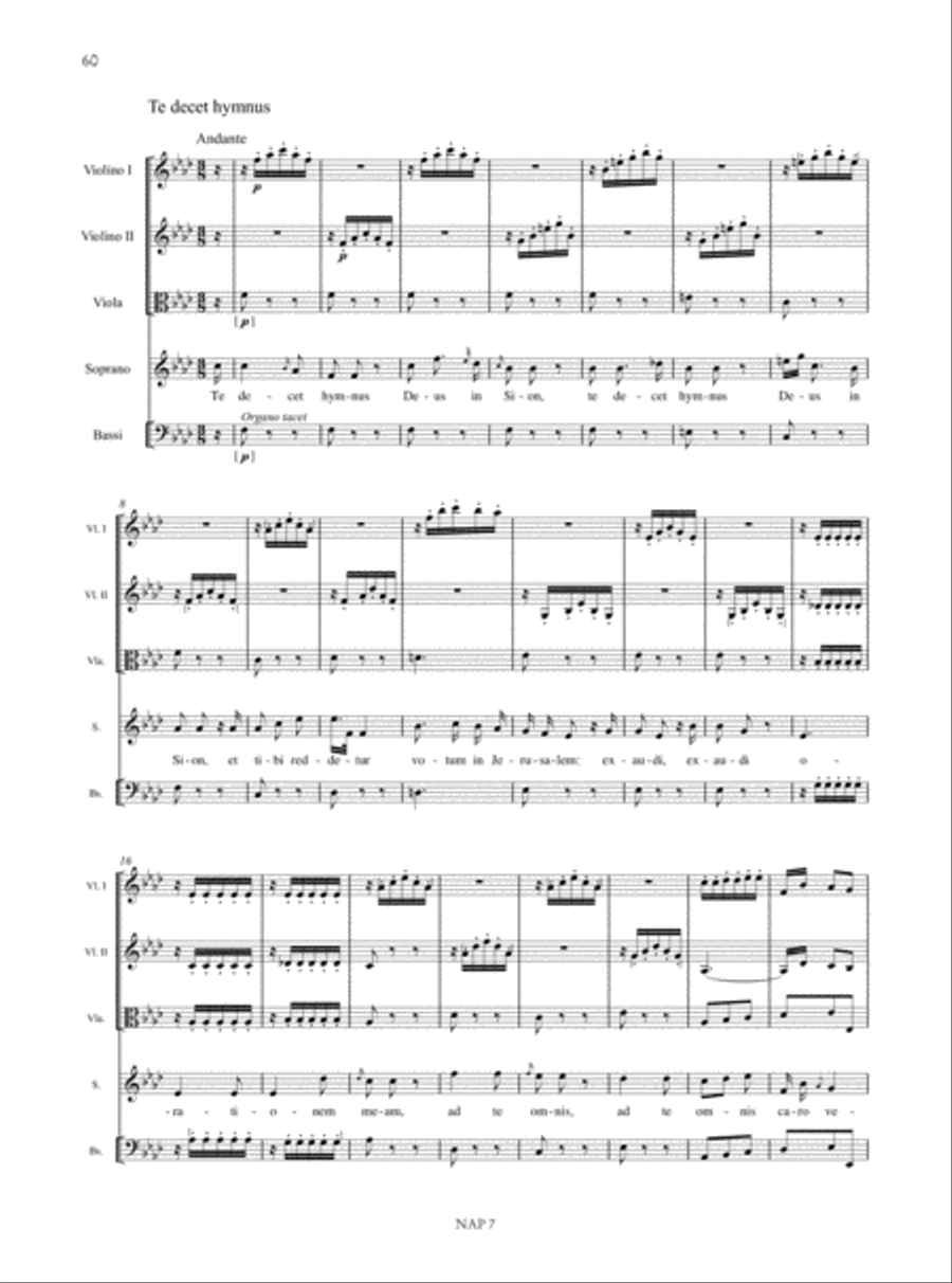 Missa Defunctorum. Requiem for Soloists, Choir and Orchestra (1789/1799). Urtext Edition Choir scores gallery preview page 9