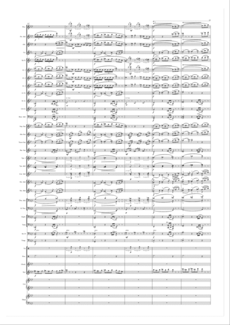 Sir Roger de Coverley Concert Band scores gallery preview page 4