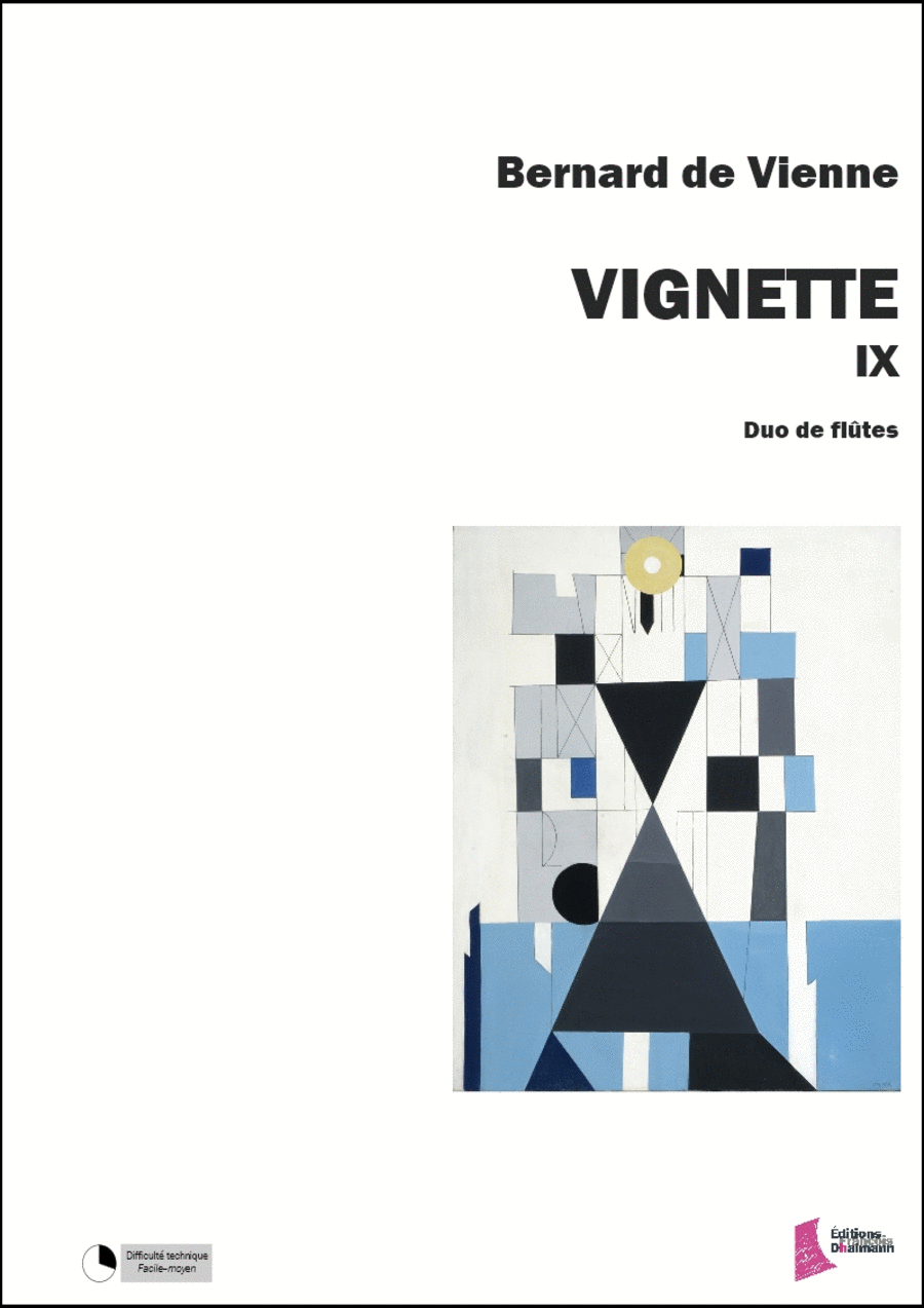 Vignette IX Vignette IX Flute Solo scores gallery preview page 1