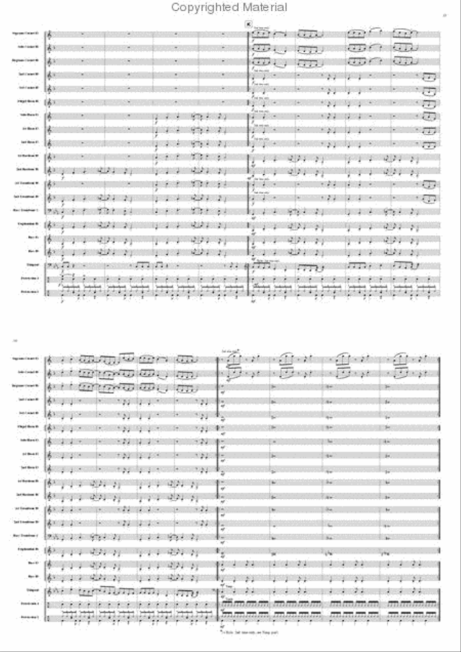 Entry, Jazzy & Disco Entry, Jazzy & Disco Brass Band scores gallery preview page 7
