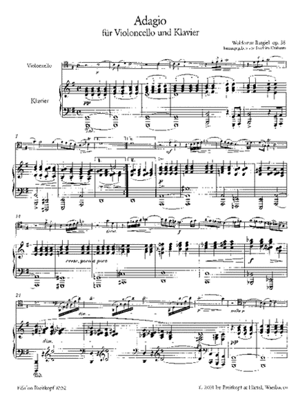 Adagio in G major Op. 38
