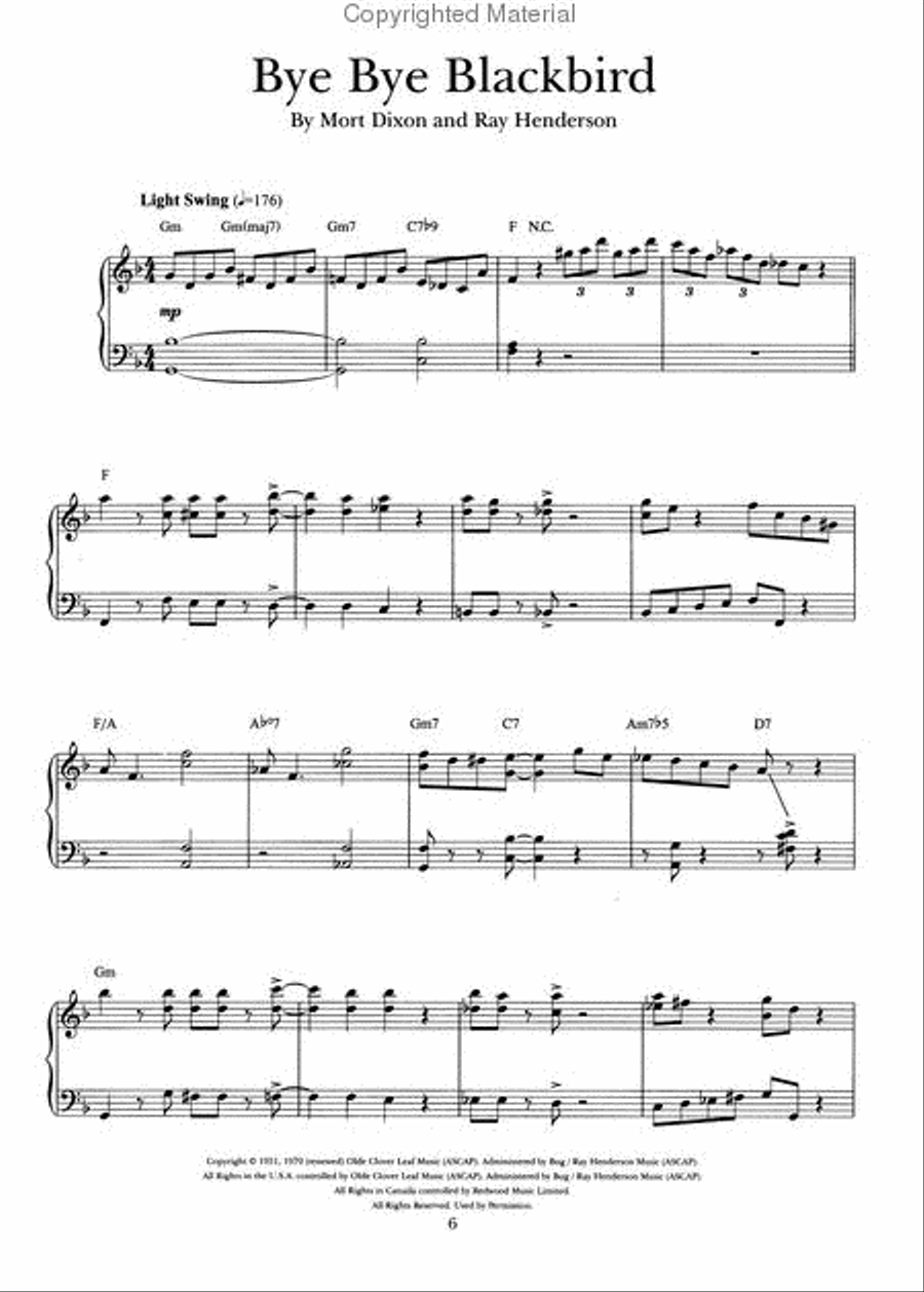 Jazz Piano Collection Piano Solo scores gallery preview page 3
