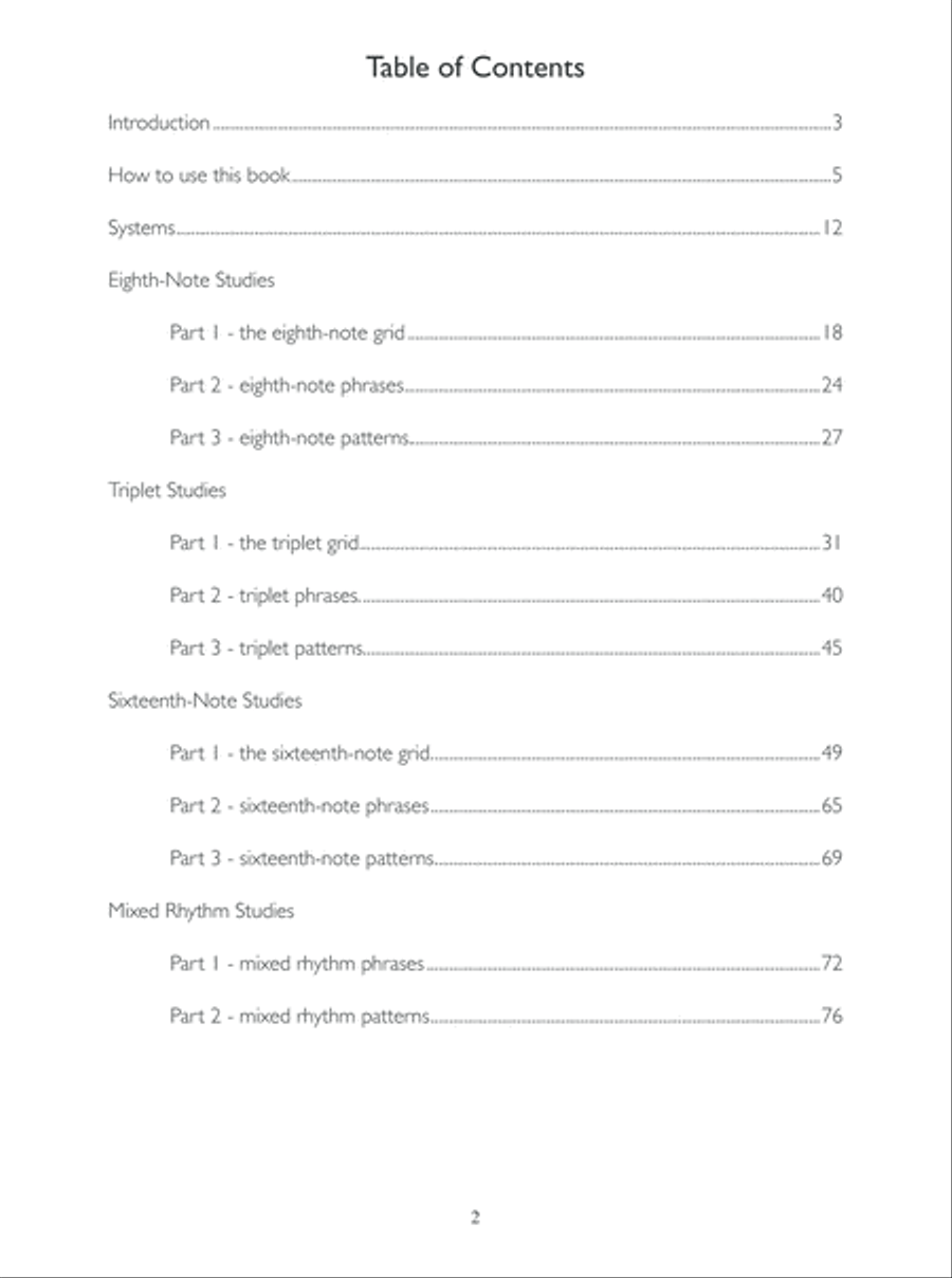 The Drummer's Workbook Drum Set scores gallery preview page 3