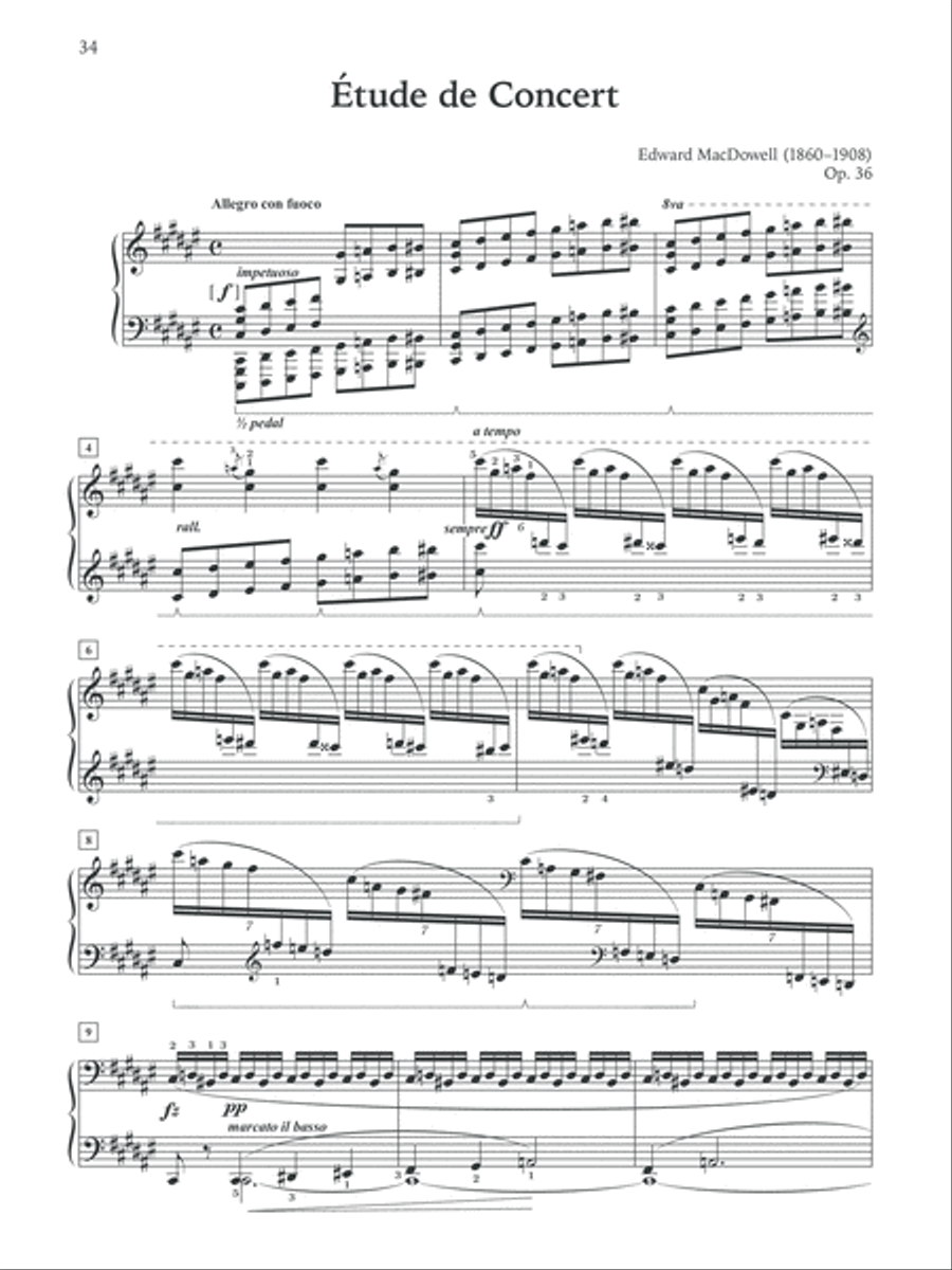 Classics for the Advancing Pianist -- Edward MacDowell, Book 3 Piano Solo scores gallery preview page 6