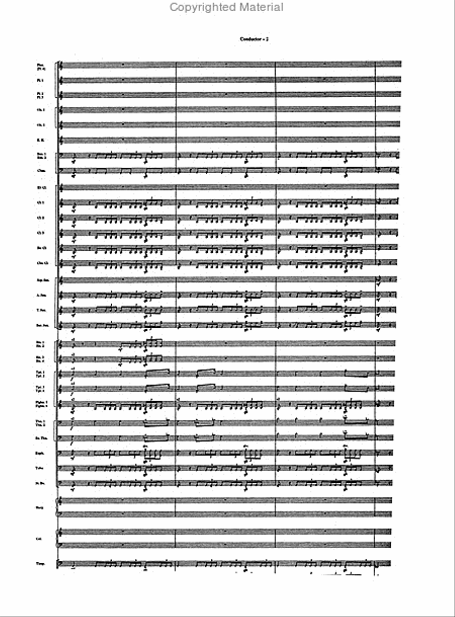 Star Wars Trilogy Concert Band scores gallery preview page 3