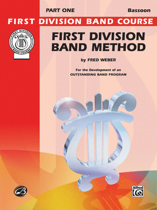 Book cover for First Division Band Method, Part 1
