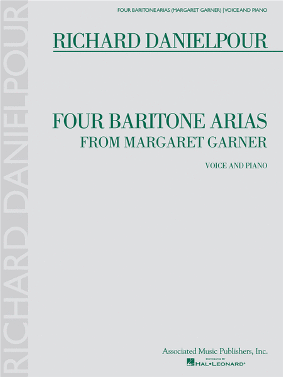 Four Baritone Arias from Margaret Garner Baritone Voice scores gallery preview page 1