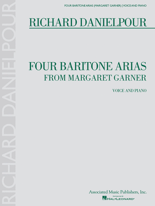 Book cover for Four Baritone Arias from Margaret Garner