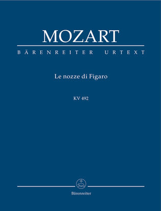 Book cover for Le mariage de Figaro, KV 492