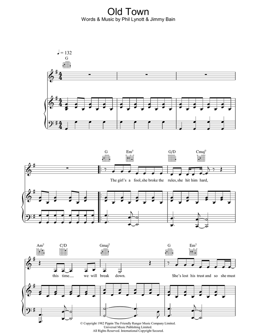 Old Town Acoustic Guitar scores gallery preview page 1