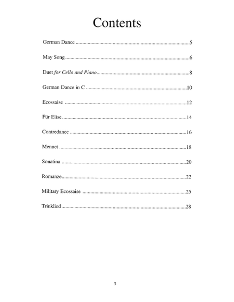 The Student Cellist: Beethoven Cello scores gallery preview page 4