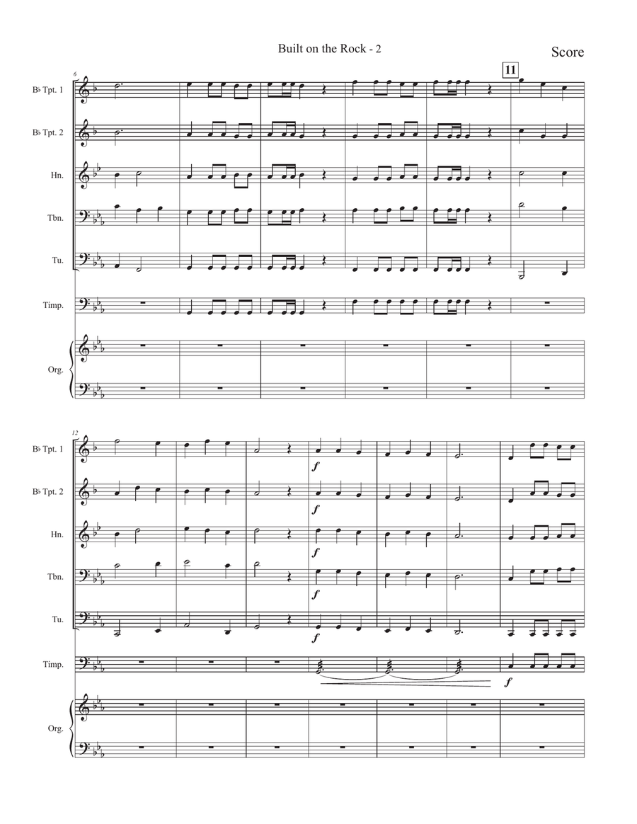 Built on the Rock Horn scores gallery preview page 5