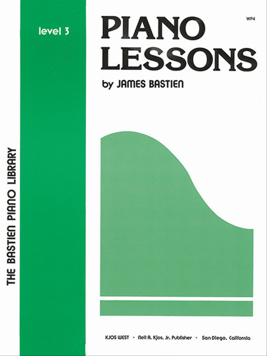 Piano Lessons, Level 3 Piano Method scores gallery preview page 1