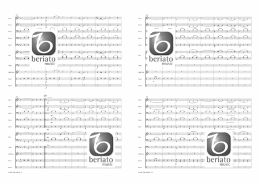 Over the Waves Flexible/Adaptable scores gallery preview page 6