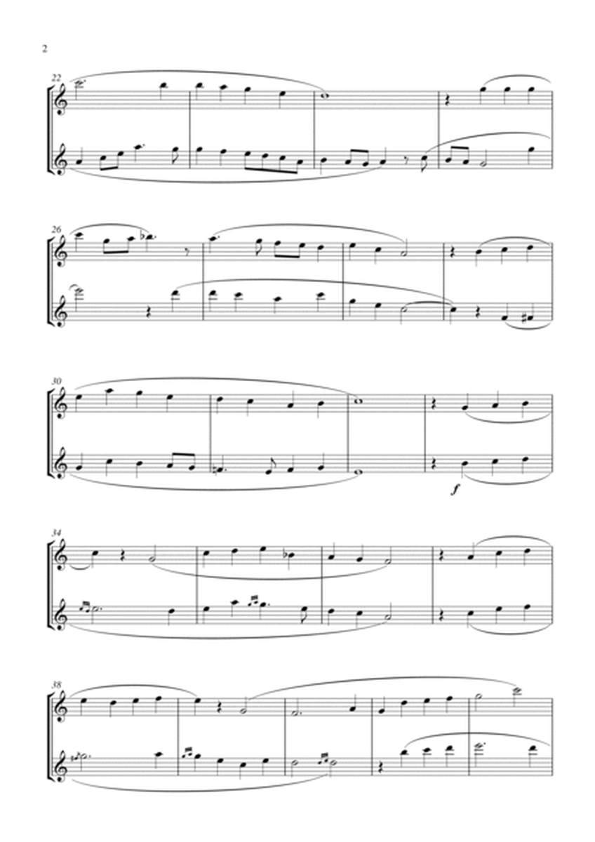 Danny Boy (Londonderry Air) (for flute duet, suitable for grades 2-5) image number null
