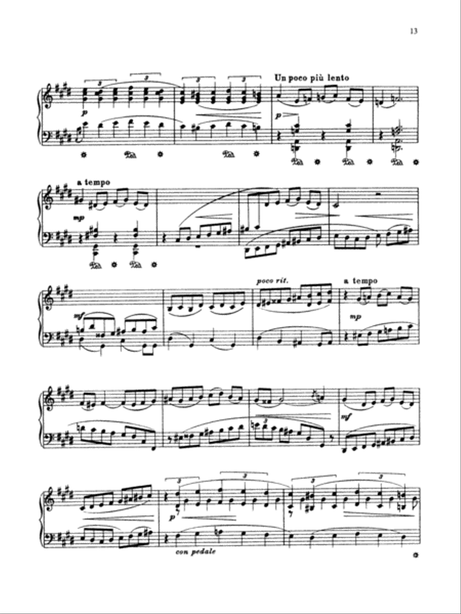 Sibelius: Ten Pieces, Op. 58 Piano Solo scores gallery preview page 2