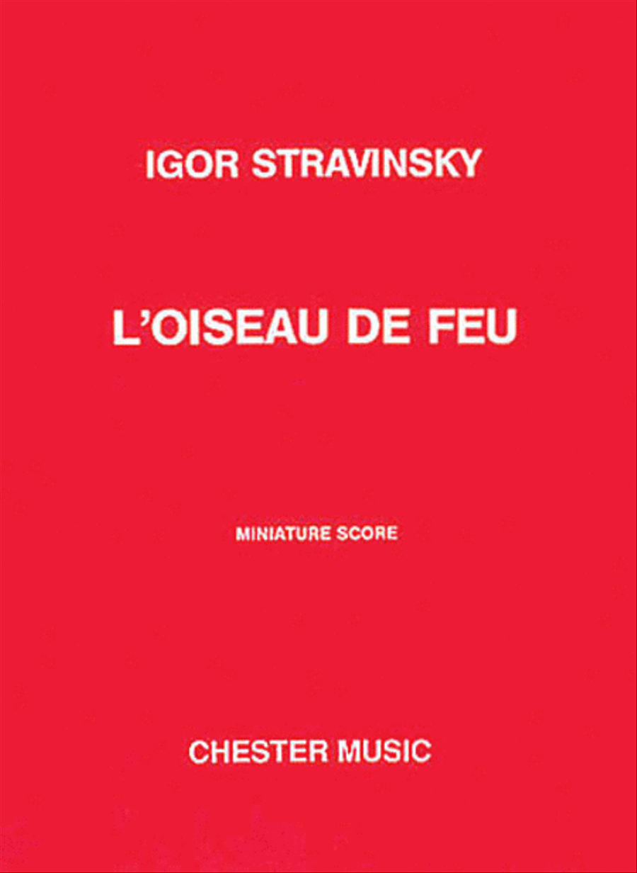 L'Oiseau de Feu (The Firebird) Orchestra scores gallery preview page 1