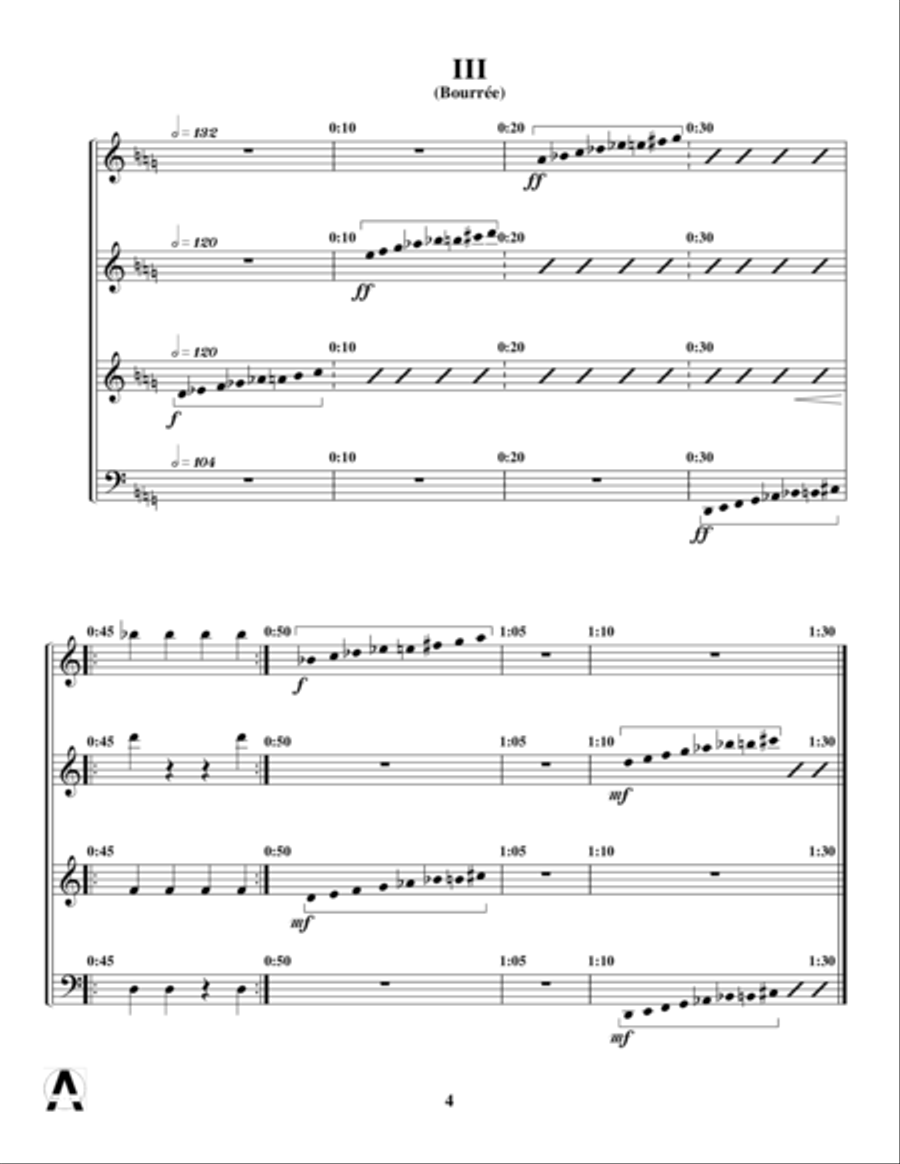 Interludes I-V Interludes I-V Small Ensemble scores gallery preview page 6