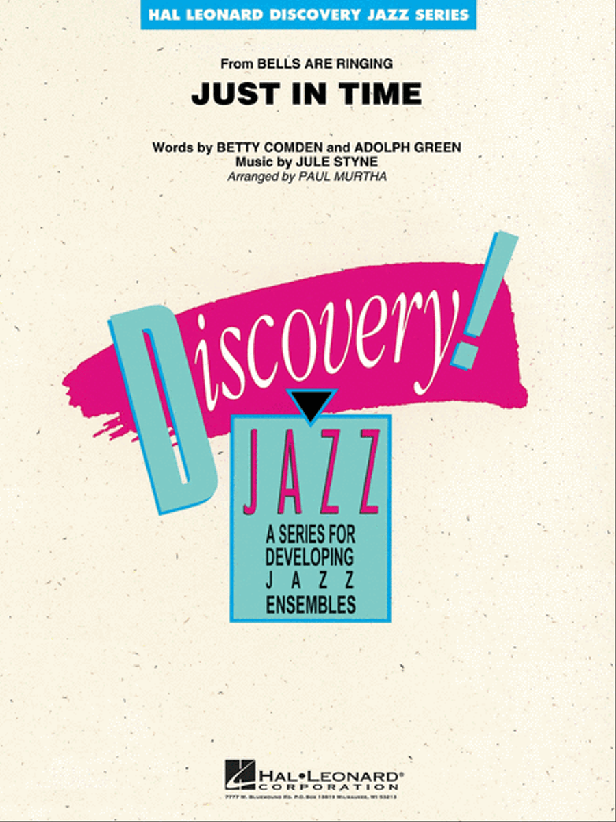 Just in Time Just in Time Jazz Ensemble scores gallery preview page 1
