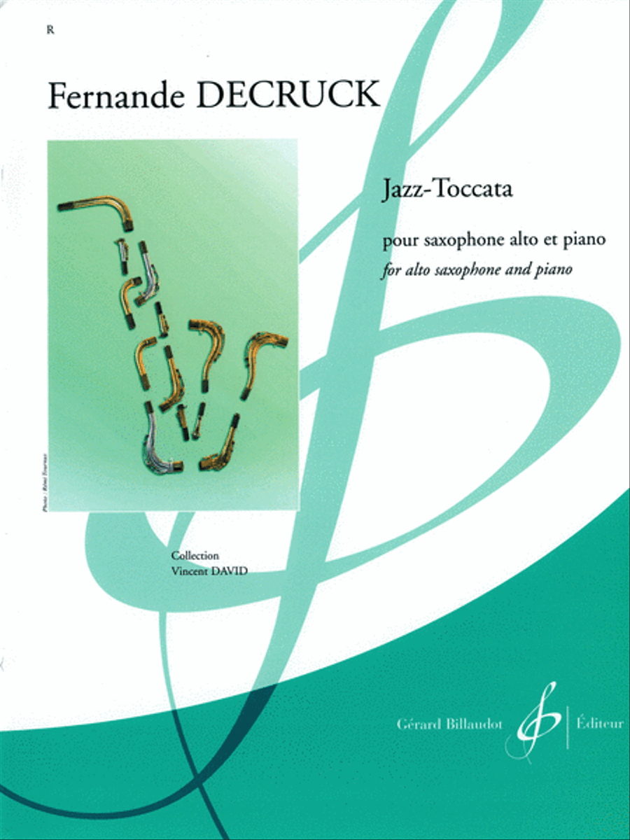 Jazz-Toccata Alto Saxophone scores gallery preview page 1