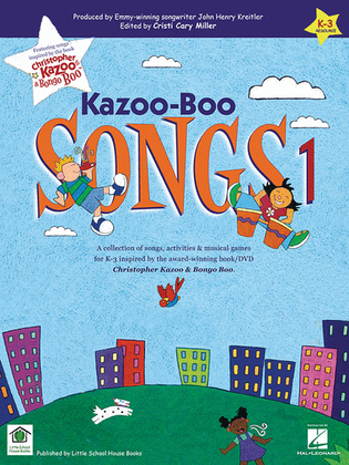 Book cover for Kazoo-Boo Songs 1 Songbook