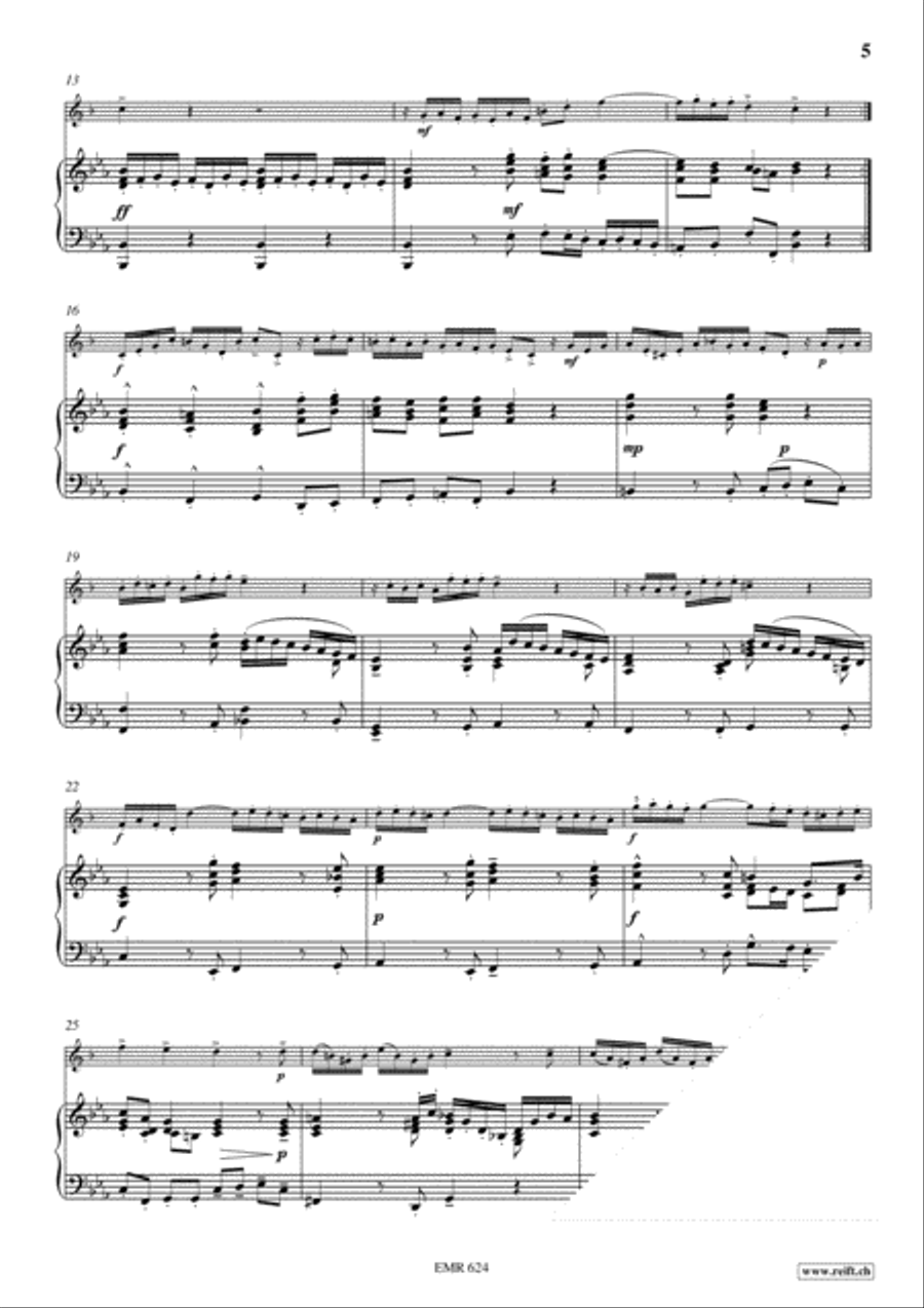 Konzert Es-Dur Trumpet Solo scores gallery preview page 5