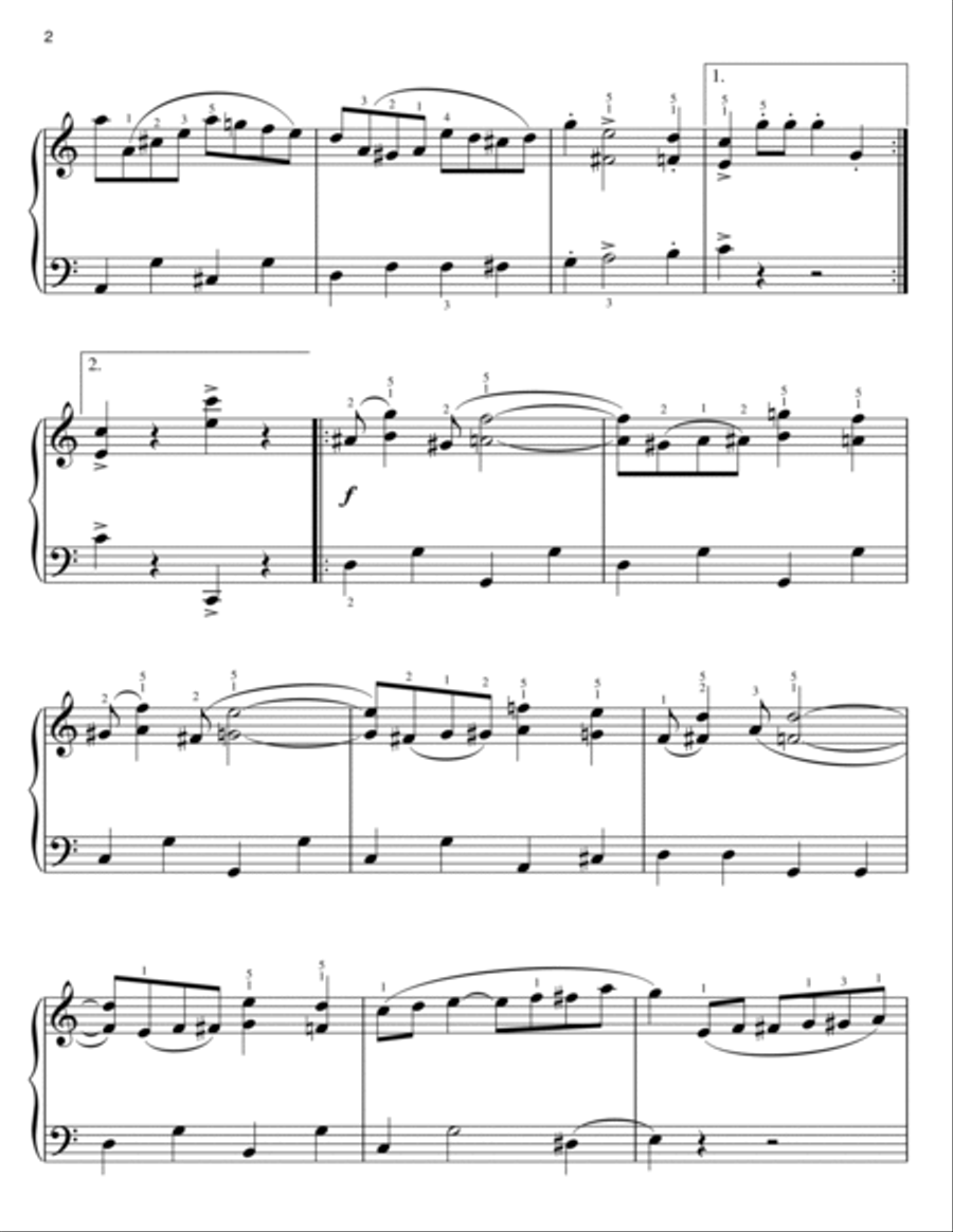 The Fascinator (arr. Phillip Keveren) Easy Piano scores gallery preview page 2