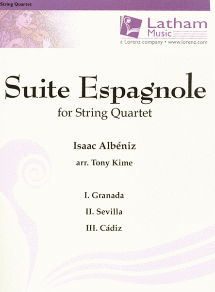 Suite Espanola Op 47 Arr Kime String Quartet
