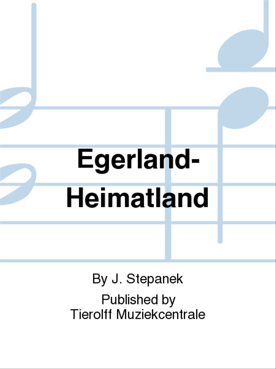 Egerland - Heimatland Polka Concert Band scores gallery preview page 1