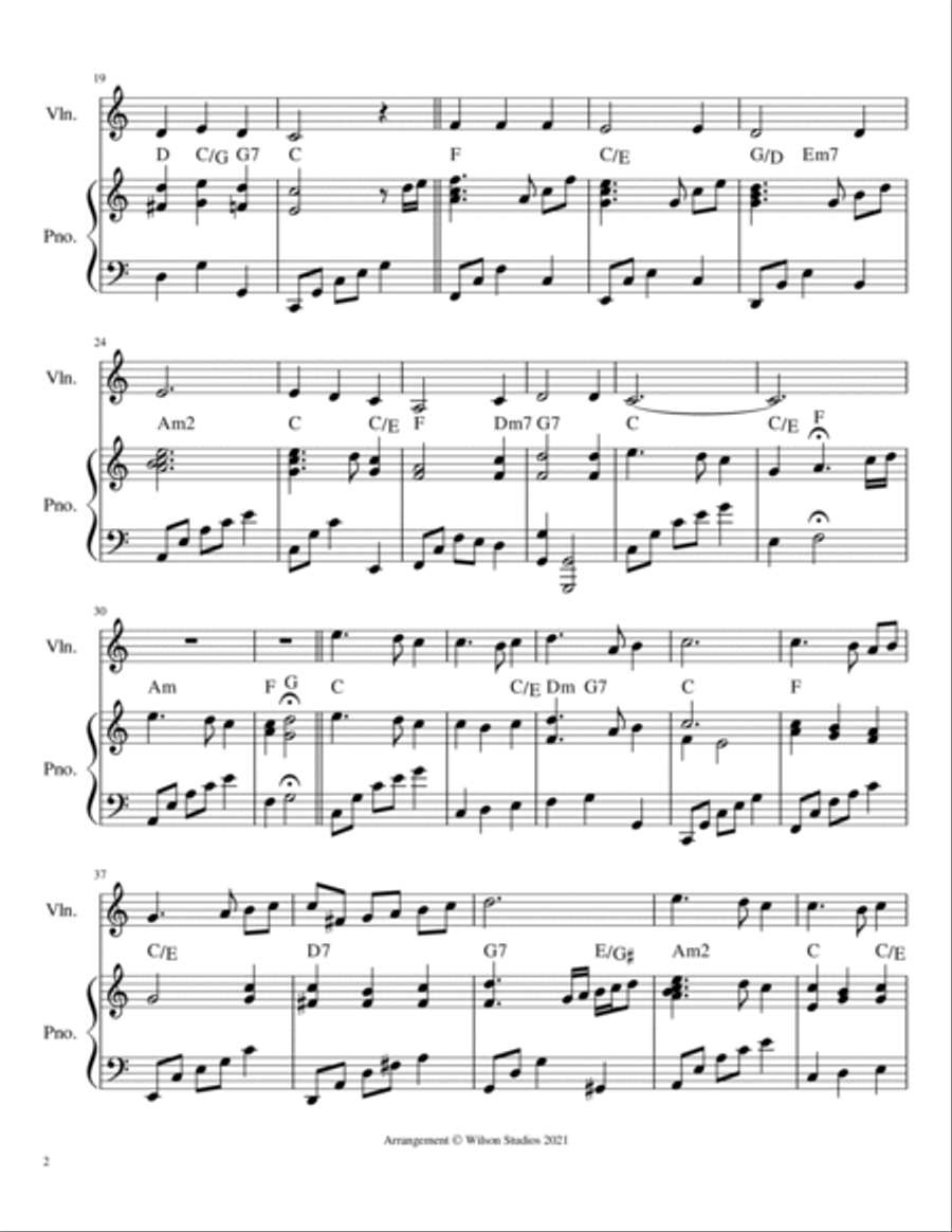 Faith of Our Fathers--violin solo Violin Solo scores gallery preview page 2