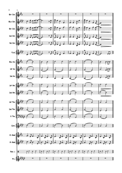 Mans Wok - original work for brass band. image number null