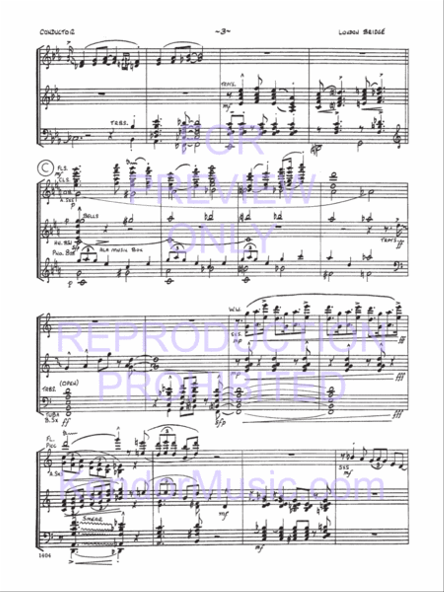 London Bridge Jazz Ensemble scores gallery preview page 4