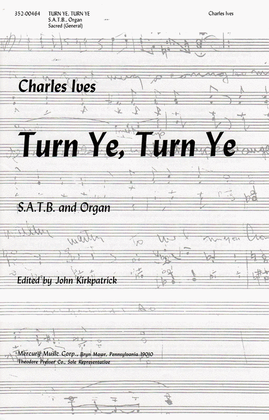 Book cover for Turn Ye, Turn Ye